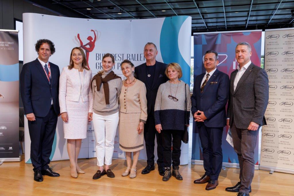 Herendi porcelán a nemzetközi balett ragyogásában – teltházas sajtótájékoztató a Budapest Ballet Grand Prix 2025 kapcsán